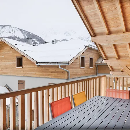Neuf Avec Terrasses Et Parking A Serre Chevalier - Fr-1-808-4 *